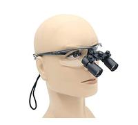 HJMMWT Magnifying Glass Magnifier With Light, Dental Surgical 4X Magnifiers Binocular Headband Loupes with Headlights, Medical Magnifying Glass for Stomatology, Gynecology, Cardiology, Brain Surgery