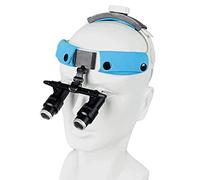 HJMMWT Magnifying Glass Magnifying Glasses Dental Loupes, Medical Magnifier Dental Surgical Binocular Headband Loupes 4x 6x Magnifying Glass for Stomatology, Gynecology, Cardiology, Brain Surgery and
