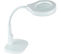HJMMWT Magnifying Glass Magnifying Lamp Desk with Lamp Base Auxiliary Clip Two-in-One Desktop Work Reading Magnifier Marriage