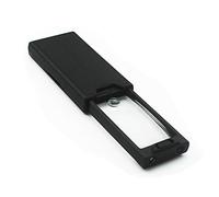 HJMMWT Magnifying Glass,Pull Portable 2.5X/45X Handheld for Reading High Mirror with Light Magnifier