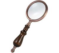 HJMMWT Magnifying GlassGlass Magnifiers 10X Wooden Handle Seniors to Read Worker Repair Marriage