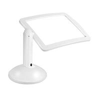 HJMMWT Magnifying glassPortable Desk Magnifying Glass with 2 Light 3X Zoom Magnifier Hands for Hobbies,Reading,Crafts,Watch,Electronic Repair Embroidery,360-degree Rotation on Stand