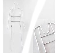 HJMMWT Mannequin Dress Form Adjustable Pose Clothing Hanger Rack for Display, Wall Mount Mannequin Hangers Holder for Long Coat, Hang Torso Body Hanger for Photography