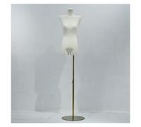 HJMMWT Mannequin Female Mannequin Body Torso, Dummy Tailors Display Bust Manikin Bodys with Metal Round Base for Sewing Dressmakers Dress Jewelry Display, 2