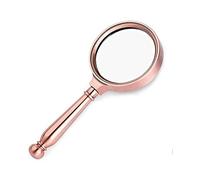 HJMMWT Reading Magnifier Loupe Glasses 10X,for Book and Newspaper Reading, Insect and Hobby Observation, Classroom Science Metal Frame