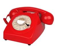 HJMMWT Retro Telephone, Dial Corded Analog Landline Desk Classic Home/Office