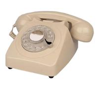 HJMMWT Retro Telephone, Dial Corded Analog Landline Desk Classic Home/Office