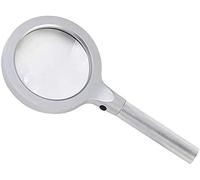HJMMWT Screen Magnifier 20X Hand Lens, Reading Lights, 10 Lights, high-Definition Reading, Reading The Newspaper Magnifying Glass Jewelry Magnifier with Light Double The Comfort