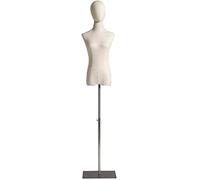 HJMMWT Tailors Dummy Mannequin Adjustable Female Mannequin Tailors Dummies Torso Body Dress Form Busts for Dummy Model Clothing Display,D,Small