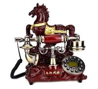 HJMMWT Traditional Landline Phone,Retro Telephone,Classic Desk,Vintage Corded for Office School Home Decoration