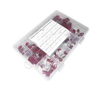 HJNAOKGWHQ 150PCS 400V 630V CBB Polypropylene Film Capacitor 0nf-68nf CBB Capacitors Assortment Kit 10NF 22NF 47NF 100NF 220NF470NF 560NF diy
