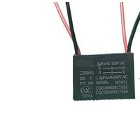 HJNAOKGWHQ 1pc 4 wires CBB61 2UF+1.2UF 250V 400V capacitor diy