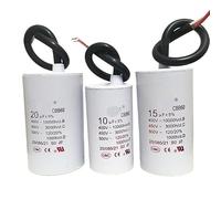 HJNAOKGWHQ 1pc CBB60 start capacitor submersible pump electronic starter washing machine capacitor 450V 18uf diy