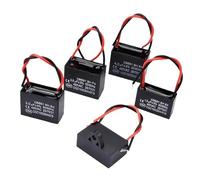 HJNAOKGWHQ 1PCS CBB61 fan starting capacitor ceiling fan range hood 450V 2.5UF diy