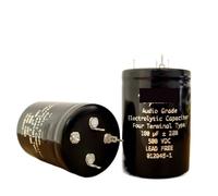 HJNAOKGWHQ 1pcs/lot 100uf 500v 35X50MM quadrupole balanced Electrolytic capacitor diy