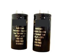 HJNAOKGWHQ 1pcs/lot 330uf 450v 35X70MM quadrupole balanced advanced Electrolytic capacitor diy