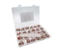 HJNAOKGWHQ 960PCS 24value*40PCS=960PCS 50V Ceramic Capacitor Assorted kit Assortment Set Box diy