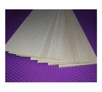 hJNGdU 10 Pack Model Balsa Wood Sheets 500x100x0.75/1/1.5/2/2.5/3/4/5mm Ideal Compatible With DIY RC Models And Wooden Plane Boat Projects(500X100X5MM 10PCS)