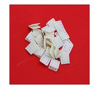 hJNGdU 100pcs Nylon Plane Hinge Compatible With RC Airplane 20x36mm 16x29mm 12x24mm(16X29MM)