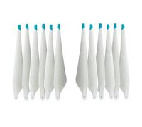 hJNGdU 12 Pack Compatible T30 R3820 Drone Folding Propellers White R3820 Carbon Material Compatible With farming-related Fertilizing And Greenery Care UAV