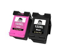 hJNGdU 123XL Ink Cartridge Compatible With 123 XL For Deskjet 1110 2130 2132 2133 2134 3630 3632 3637 3638 Printers(2 Pcs)