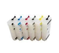 hJNGdU 130ml Refillable Ink Cartridge With ARC Chip Compatible With Designjet T610 T620 T770 T790 T1100 MFP T1120 T1200 T1300 T2300