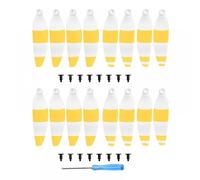 hJNGdU 16PCS Lightweight Replacement Propeller Compatible With D Drone 4726 Wing Fans Accessory Screw Kits(16PCS YELLOW)