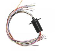 hJNGdU 2/4/6/8/12/18/24/36 Channels Wire Capsule Slip Rings 1-2A Conductive Joint Connectors Compatible With Various Applications 8.5mm 12.5mm 15.5mm 22mm(FOR DIA 22MM 24CH 2A)