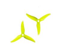 hJNGdU 2 Pairs 3520 3.5X2X3 3-2.5 Inch CW CCW PC Propellers Compatible With RC Racing Freestyle Cinewhoop Drones DIY Parts(2PAIRS YELLOW)