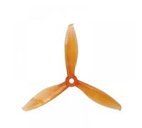 hJNGdU 2 Pairs 6 Colors 5149 5.1x4.9 PC 3 Propellers CW CCW Compatible With -Speed Racing Drones(ORANGE 2PAIR)