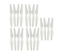 hJNGdU 20 Pack Propellers Compatible With X8SW X8SC X8PRO X8SG RC Quadcopter Replacement(WHITE 20PCS)