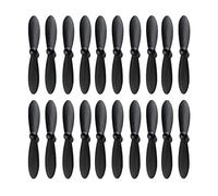 hJNGdU 20Pcs Set Replacement Compatible with CX 10 NI Drone Compatible With CX 10 NI Quadcopter Helicopter RC Accessories(BLACK)