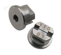 hJNGdU 2PCS Stainless Steel Flat Fan Nozzles Compatible with Agriculture Drone Liquid Application Compatible With Greenery Care UAV Fan Shaped Water Spray(11001)