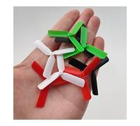 hJNGdU 3-Propeller Compatible With Quadcopter Drone 1mm Shaft CW CCW Compatible With RC Racing DIY Spare Parts(8PCS)