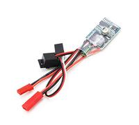 hJNGdU 30A Brushed ESC Two Way Motor Speed Controller Compatible With 1/16 1/18 1/24 RC Car Boat Tank(WITH BRAKE)