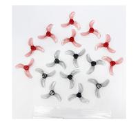 hJNGdU 31mm 1208 3-PC Propeller Compatible With Freestyle Tinywhoop Drone 0.8mm 1mm 1.5mm Hole Compatible With 0702 27000KV 16PCS(8PAIRS BLUE 1MM)