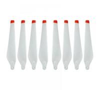 hJNGdU 3390 Carbon Fiber Plastic Sunburn Protection White Propellers Compatible With T10 T16 T20 Compatible With Agras Drone Accessories And Parts(4PCS CW AND 4PCS CCW)