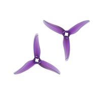 hJNGdU 3520 Tri-Propeller 3.5X2X3 Compatible with 2204 CW CCW Compatible With 3 Inch Toothpick Racing Drone 24 Pack(12PAIRS PURPLE)