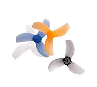 hJNGdU 35mm 3 PC Propeller 1.0mm Compatible With RC Racing Freestyle Tinywhoop Drones 08028 Motors DIY Parts(4PAIRS GRAY(ONLY GREY))