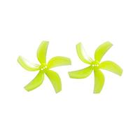 hJNGdU 4 Pairs D63 63mm 5 PC Compatible with Compatible Racing Freestyle 2.5inch Cinewhoop Ducted Drones Replacement DIY Parts(4PAIRS YELLOW)
