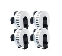 hJNGdU 4 Roll DK22214 Compatible Label Thermal Paper 12mmx30. 48m For Use With QL Label Printer QL-500 QL-570 Machine Dk-22214(1 Roll)