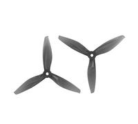 hJNGdU 4032 4x3.2x3 3-Propeller 4 Inch Set 4 Pair 8 Pieces Compatible with RC Drone Racing Compatible With Brushless Motor CW CCW(4PAIR GREY)