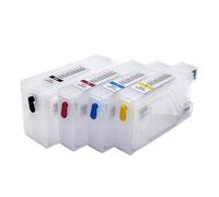 hJNGdU 4Color Refillable Ink Cartridge PGI-1500 PGI1500 Compatible With Printer Models MAXIFY MB2050 MB2350 MB2150 MB2750 For Part Number PGI-1500