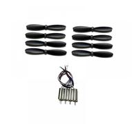 hJNGdU 4D-V9 NI RC Drone Compatible Spare Parts Compatible With 4D RC V9 Engines Motors Propellers Protection Maple Leaf(A)