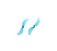hJNGdU 4Pairs 45mm 2-PC Propeller Compatibility Compatible With RC Racing Freestyle 1.8inch Cinewhoop Toothpick Drones DIY Parts 1mm 1.5mm(BLUE HOLE 1.5MM)