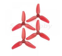 hJNGdU 4PCS 2Pairs T3X3X3 3 Inch Tri-Propeller CW CCW Polycarbonate Props Compatible with RC Racing Drone Compatible With Similar Models(4PCS T3X3X3 RED)