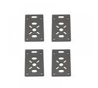 hJNGdU 4PCS Carbon Fiber Tube Clamp Motor Mount Plate Compatible With 12mm 16mm 20mm 22mm 25mm 30mm Pipes Compatible With DIY RC Multi-axis UAV(22MM)