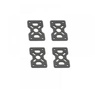 hJNGdU 4PCS Carbon Fiber Tube Clamp Motor Mount Plate Compatible With 12mm 16mm 20mm 22mm 25mm 30mm Pipes Compatible With DIY RC Multi-axis UAV(16MM)