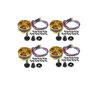 hJNGdU 4PCS Compatible Multi Rotor Helicopter Parts Compatible With 4108 3-6S 380KV 580KV 720KV Disc Type Brushless Motors(For 4108 580KV)