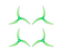 hJNGdU 5 Inch 3-Propeller Compatible with RC Racing Drones Johnny PC Freestyle Compatible 4.8x3.8x3mm DIY Parts(2CW 2CCW GREEN)